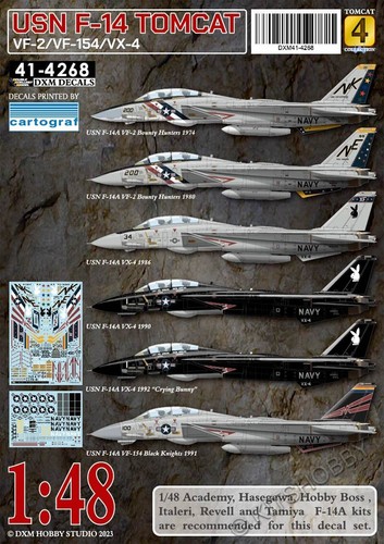 Decalcomania dxm usn - decalcomania, 1/48