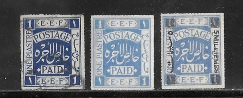 Francobolli palestina 1918 - 1918, sc#