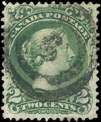 Canada scott used - #24, f-vf