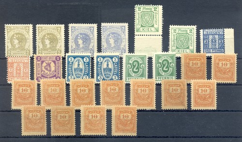Germania francobolli locali - 26,
