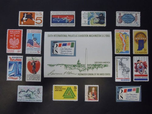 1966 commemorativi set - us,
