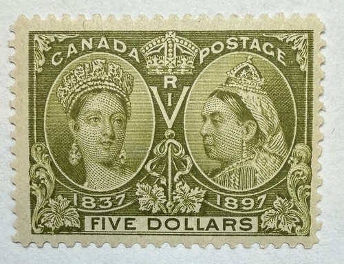 Canada 1897 5 - #65, $5