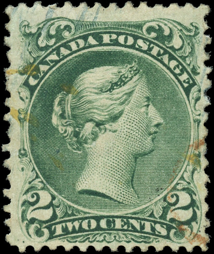 Canada scott 24a - scott, watermarked