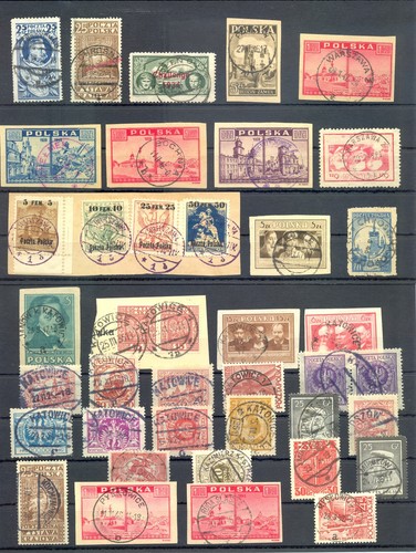 Polonia francobolli - polonia, 40