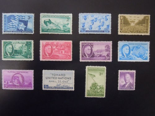 1945 commemorative anno set - us,