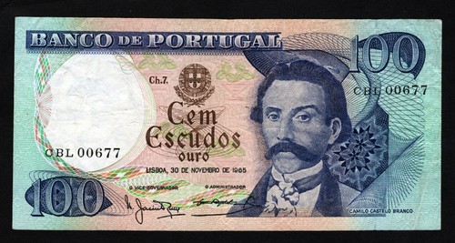 Portogallo 100 escudos 1965 - portogallo,